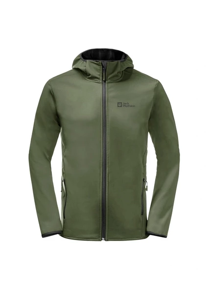 Jack Wolfskin 1307471-4161 Bornberg Hoody M Erkek Softshell Ceket - 5
