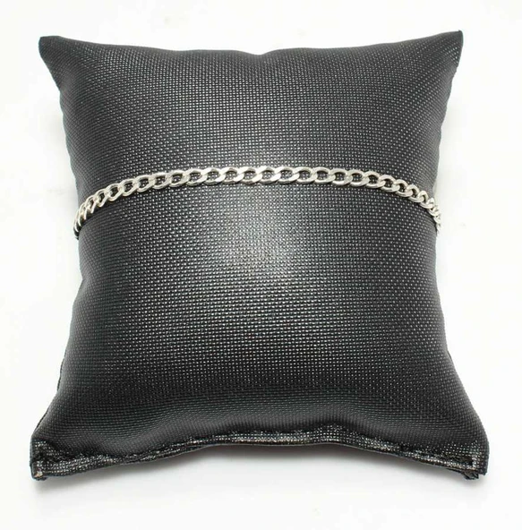 925 ayar gümüş Kelepçe Modeli Bileklik - Resim 6