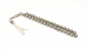 925 Ayar Gümüş Efe Telkari Tesbih - Resim 2