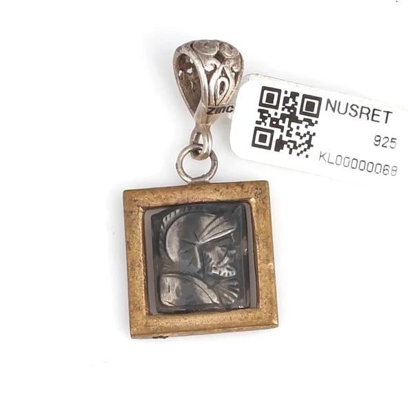 925 Ayar Gümüş ve Bronz Karışımı Kolye Ucu ürün görseli