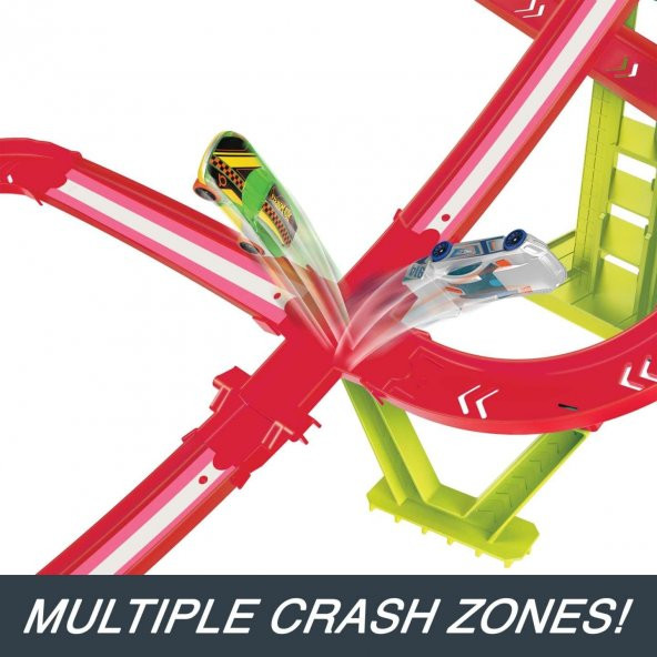Hot Wheels Neon Yarışlar Çoklu Yarış Heyecan Pist  Seti HPC07 - 2