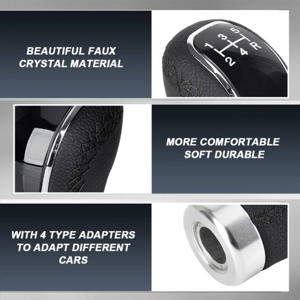 Vites topuzu 3 çeşit numaralı siyah dikiş / ICVI187 - Resim 3