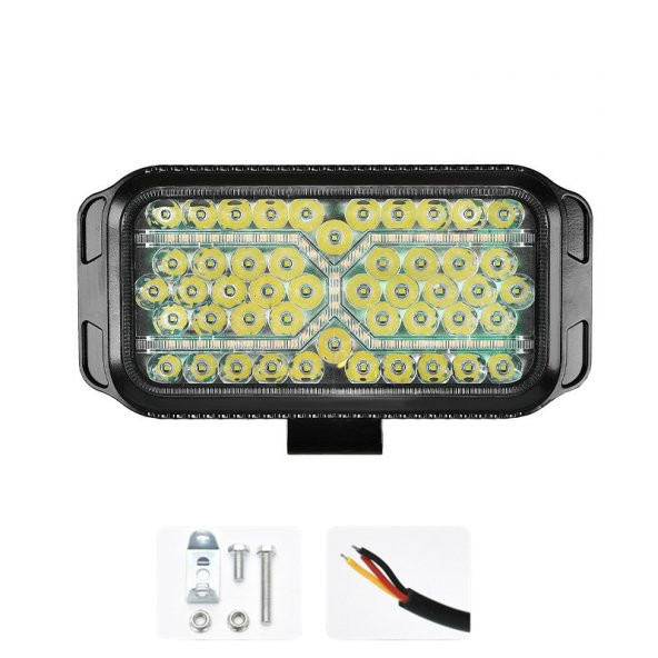 24 cm kayar sinyalli sis lambası adet 12-80v beyaz-amber / LASS330 - Resim 3