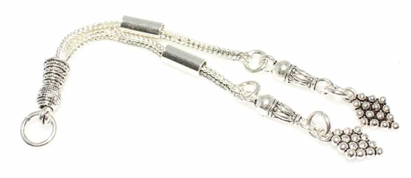 925 Ayar Gümüş Üzüm Salkımı 2'li Püskül ürün görseli 1