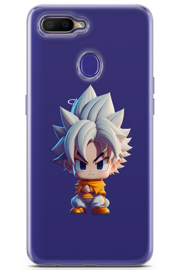 Oppo RX17 Neo Kılıf Orijinal Seri Others 13 Goku Clear Case Kapak