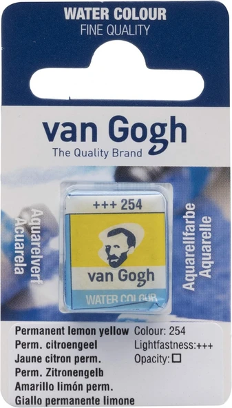 Van Gogh Suluboya Tablet Permanent Lemon Yellow ürün görseli