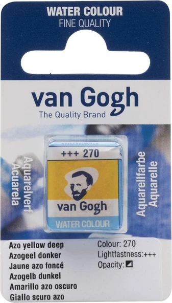 Van Gogh Suluboya Tablet Azo Yellow Deep ürün görseli 1