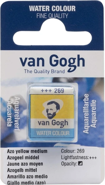 Van Gogh Suluboya Tablet Azo Yellow Medium ürün görseli