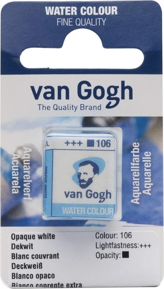 Van Gogh Suluboya Tablet Opaque White