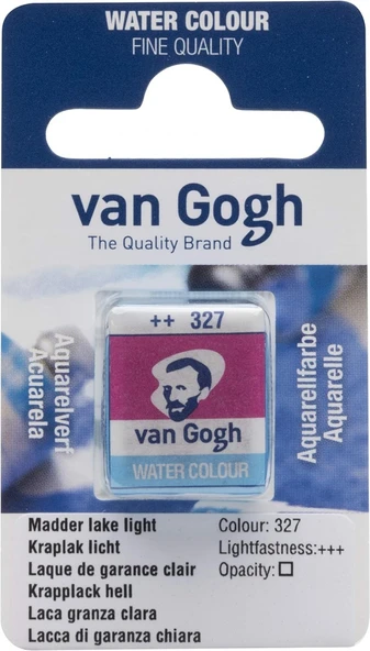 Van Gogh Suluboya Tablet Madder Lake Light-327 ürün görseli