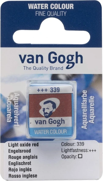 Van Gogh Suluboya Tablet Light Oxide Red ürün görseli