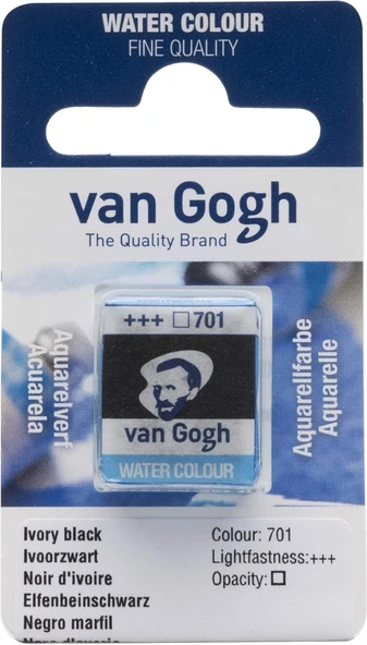 Van Gogh Suluboya Tablet Ivory Black ürün görseli