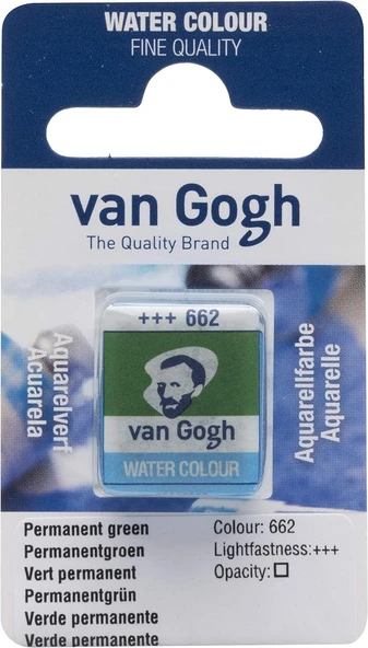 Van Gogh Suluboya Tablet Permanent Green ürün görseli