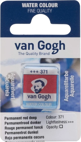 Van Gogh Suluboya Tablet Permanent Red Deep ürün görseli