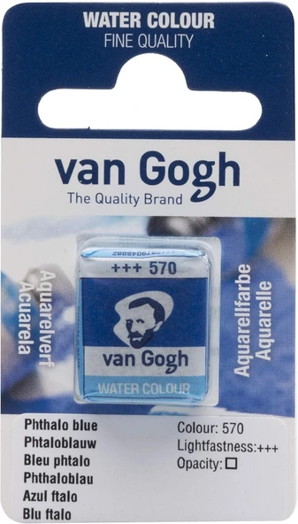Van Gogh Suluboya Tablet Phthalo Blue