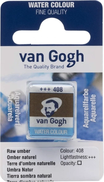 Van Gogh Suluboya Tablet Raw Umber ürün görseli
