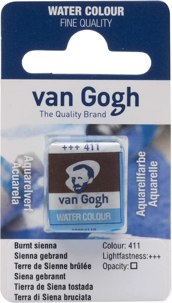 Van Gogh Suluboya Tablet Burnt Sienna ürün görseli