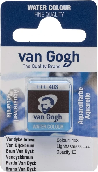 Van Gogh Suluboya Tablet Vandyke Brown
