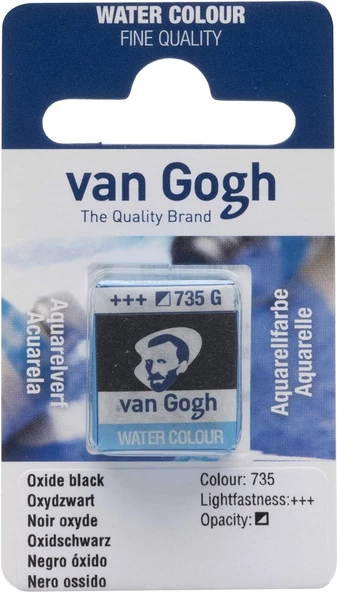 Van Gogh Suluboya Tablet Oxıde Black -735