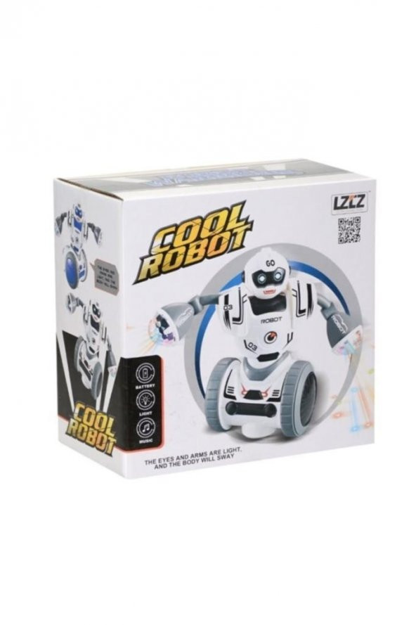 CANALİ Toys Pilli Işıklı Sesli Robot 6678-3, Çocuklar İçin Sesli Işıklı Hareketli Robot - 8