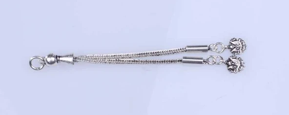 925 ayar Gümüş Osmanlı Arması Püskül - Resim 2