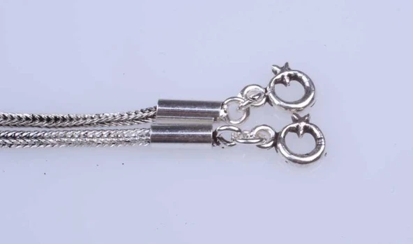 925 ayar Gümüş Ay Yıldızı Püskül - Resim 4