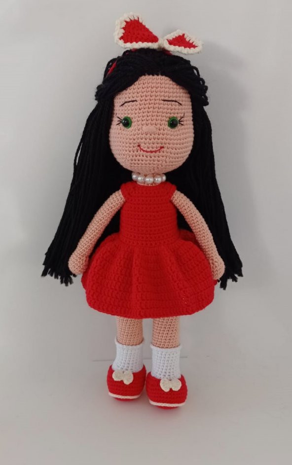 İlknur Bebek Amigurumi Organik Oyuncak - 1