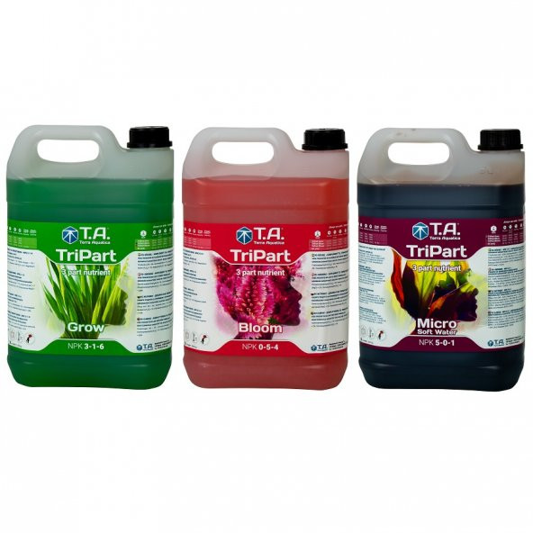 Terra Aquatica Tripart 5 Litre Eko Set Soft Water Yumuşak Su