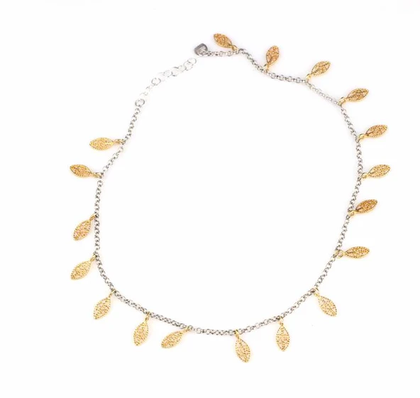 925 Ayar Gümüş 18 adet Oval Telkari Halhal Bileklik - Resim 6