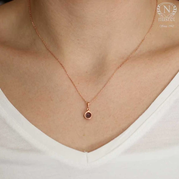 925 Ayar Gümüş Mistik Topaz Kolye - Resim 4