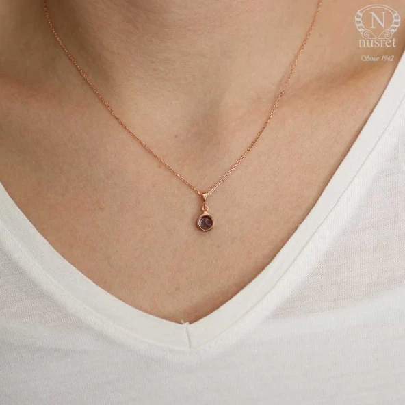 925 Ayar Gümüş Mistik Topaz Kolye - Resim 5
