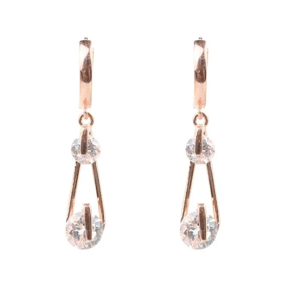 925 Ayar Gümüş Taşlı Küpe ürün görseli 1