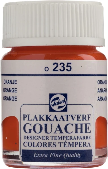 Talens Gouache Jar 16ml Guaj Boya Orange / 235
