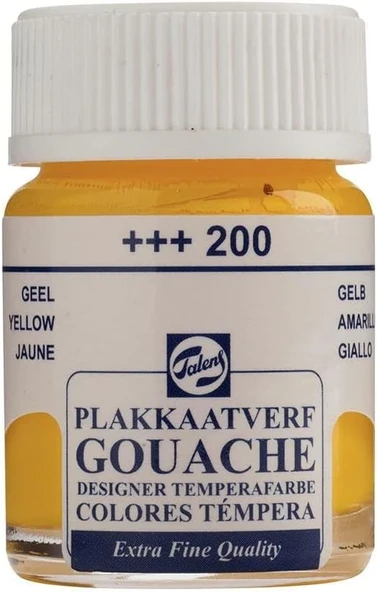 Talens Gouache Jar 16ml Guaj Boya Yellow / 200 ürün görseli