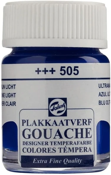 Talens Gouache Jar 16ml Guaj Boya Ultramarıne Light / 505 ürün görseli