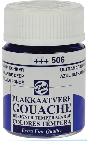 Talens Gouache Jar 16ml Guaj Boya Ultramarıne Deep / 506