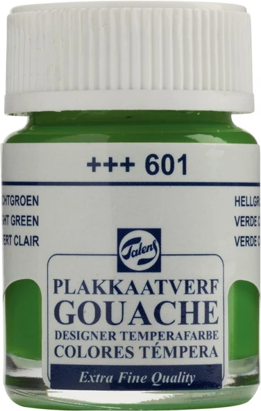 Talens Gouache Jar 16ml Guaj Boya Lıght Green / 601 ürün görseli
