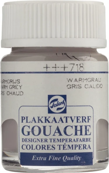 Talens Gouache Jar 16ml Guaj Boya Warm Grey / 718
