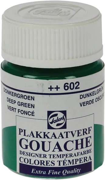 Talens Gouache Jar 16ml Guaj Boya Deep Green / 602