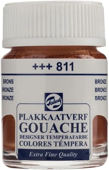 Talens Gouache Jar 16ml Guaj Boya Bronze /811