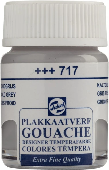 Talens Gouache Jar 16ml Guaj Boya Cold Grey / 717 ürün görseli