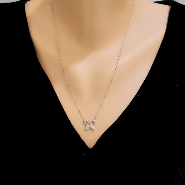 925 Ayar Gümüş İspanyol Kelebeği ürün görseli