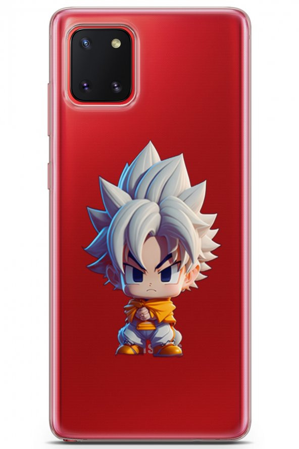 Samsung Galaxy A81 Kılıf Orijinal Seri Others 13 Goku Clear Case Kapak