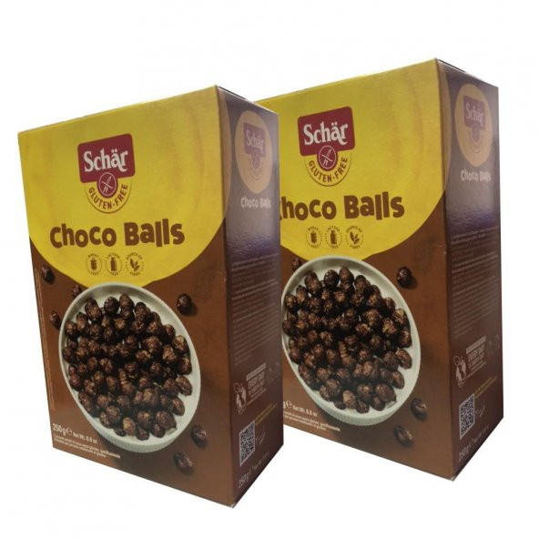 Schar Choco Balls Glutensiz Çikolata Kaplı Mısır Gevreği 250 g 2 Adet Milly Magic