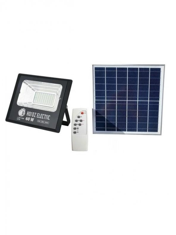 Horoz Tıger 60W Beyaz LED Solar Projektör