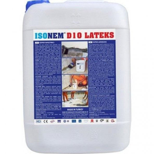 Isonem D10 Lateks Süper Yapıştırıcı 5 kg