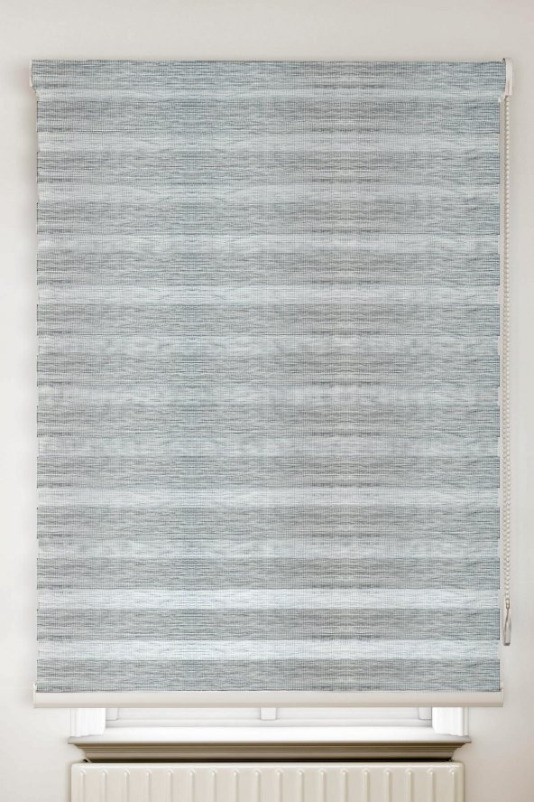 Gri Zebra Stor Perde - 3