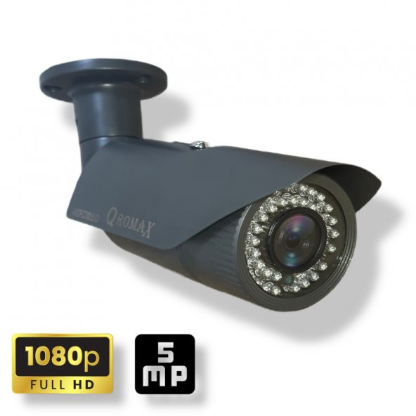 1080P 5 Mp Lens 42 Ir LED Metal Samsung Kasa Güvenlik Kamerası 2042