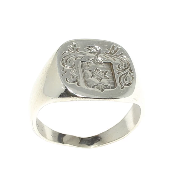 925 Ayar Gümüş Şövalye Model Yüzük - Resim 3