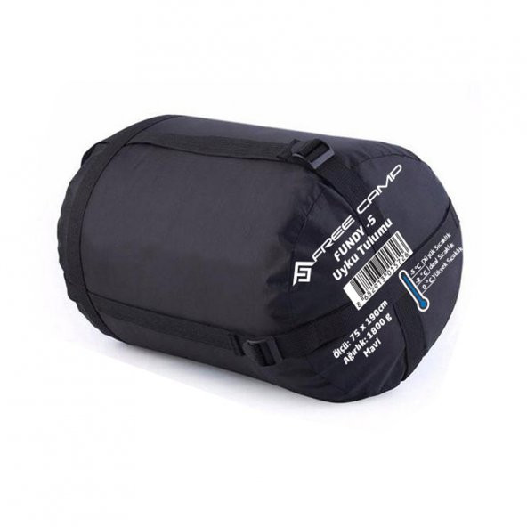 FreeCamp Fundy Uyku Tulumu-MAVİ - 2